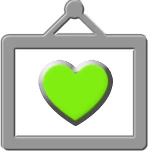 Green Hart Frame