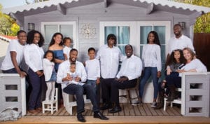 Family portrait Outdoors