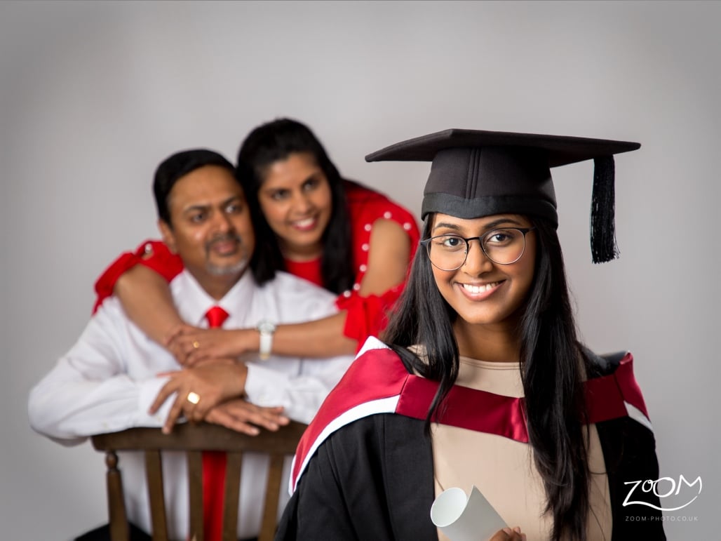 Graduate with Family photo love